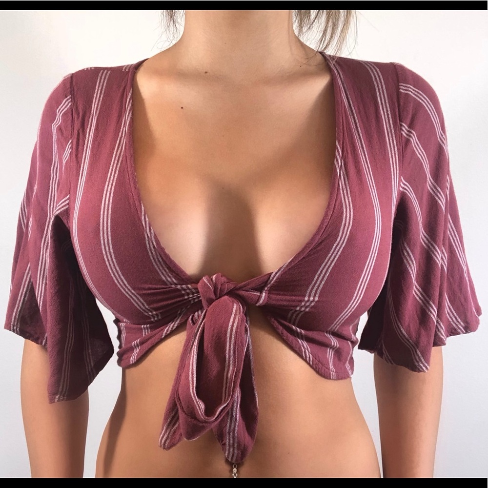 Cropped blouse
